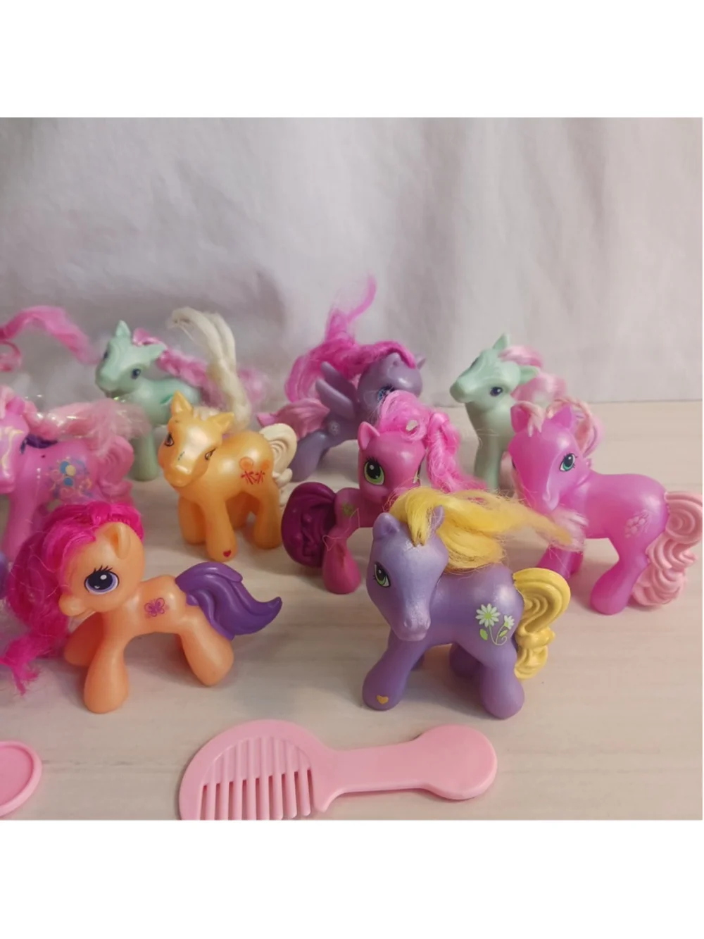 VTG Y2K My Little Pony G3 Lot Of 13 MLP craft Horses Nostalgia Variety